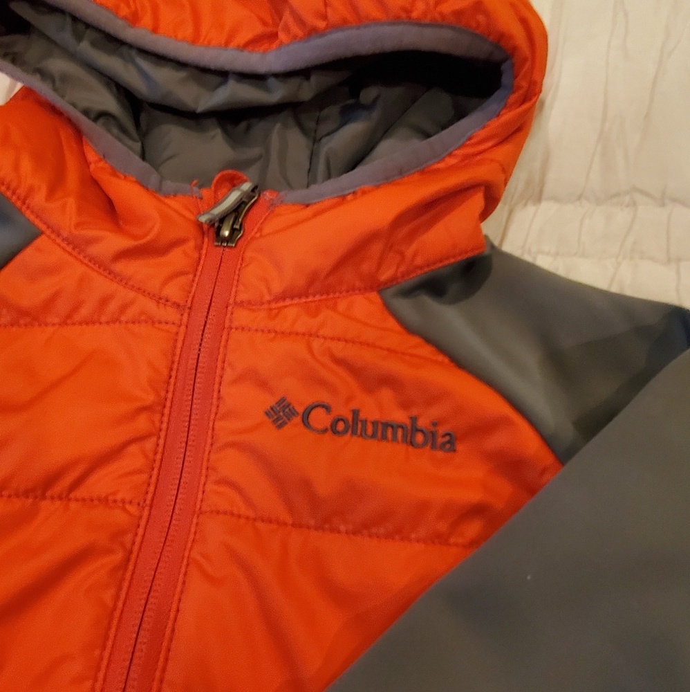 COLUMBIA puffer windbreaker shell Jacket Coat